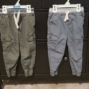 Set of Boys 3T cat & Jack Jogger Pants
